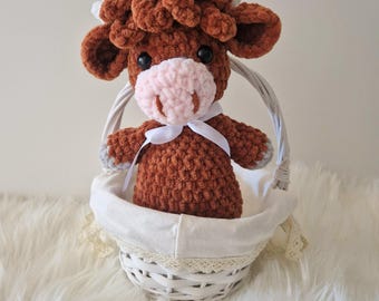 Highland Cow Crochet Pattern