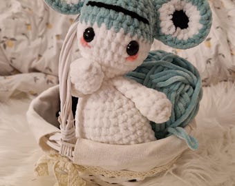 Wzór szydełkowy żabiego amigurumi