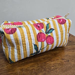 Cotton pouch, zip pouch, modern pouch, big cosmetic bag, Giant pouch, big diaper pouch, weekend bag, Large toiletry bag, Extra Large pouch