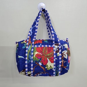 Small Cotton Handmade Bag Top Handle Bag, New Cotton Shoulder Bags, Beautiful Timeless Design Purse, Travel Hand Bag, Boho Bag Gifts for Her