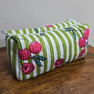 Cotton pouch, zip pouch, modern pouch, big cosmetic bag, Giant pouch, big diaper pouch, weekend bag, Large toiletry bag, Extra Large pouch