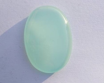 Cabochon di calcedonio acquamarina attraente, pietra preziosa naturale di calcedonio onice acquamarina, cabochon lisci di calcedonio acquamarina, creazione di gioielli di alta qualità