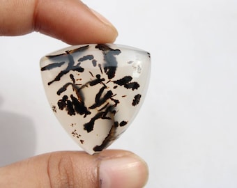 Natural Montana Agate Cabochon,  Fancy Shape Montana Agate Stone,Handmade Loose Stone for jewellery making 30×29MM