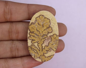 Natural Psilomelane dendrite gemstone, Psilomelane dendrite cabs, Best quality and beautiful design cabs for making jewellery 40×24MM