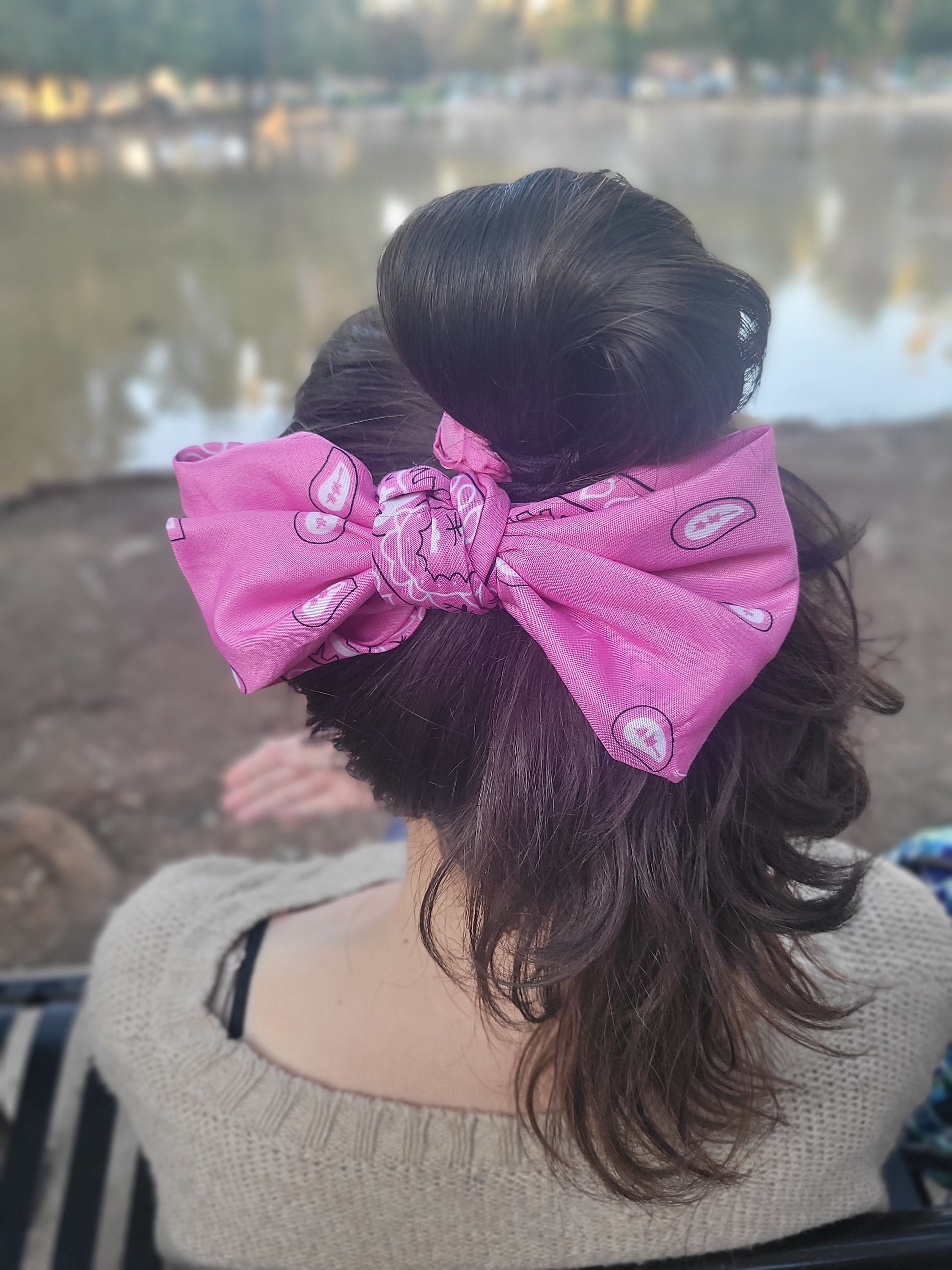 Buy Organza Tail Hair Bow Big Stylish Hair Accessory for Women Online in  India  Etsy