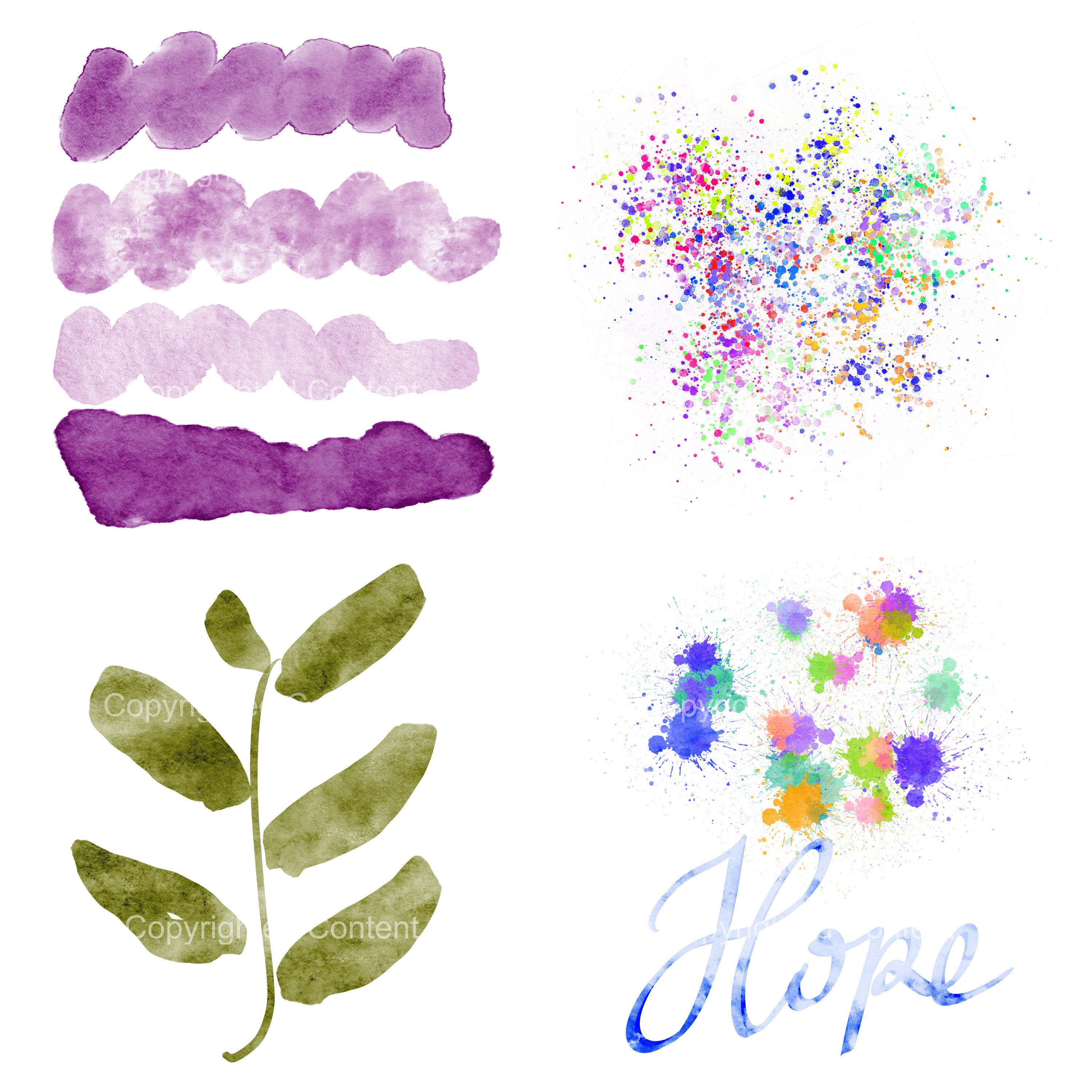 Procreate Watercolor Brushes Watercolor Brush Set for iPad - Etsy