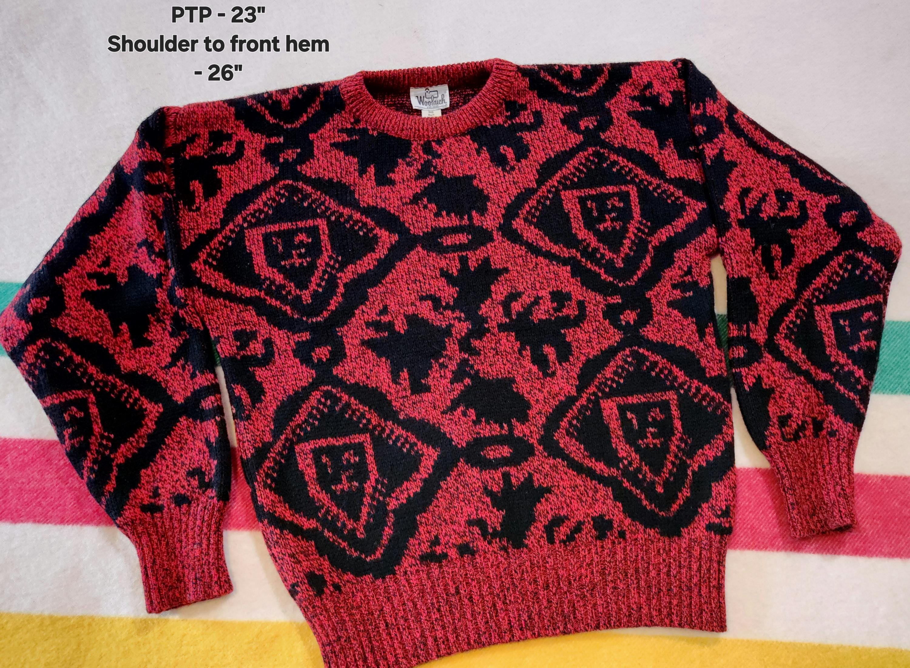 90s Woolrich Sweater - Etsy Canada