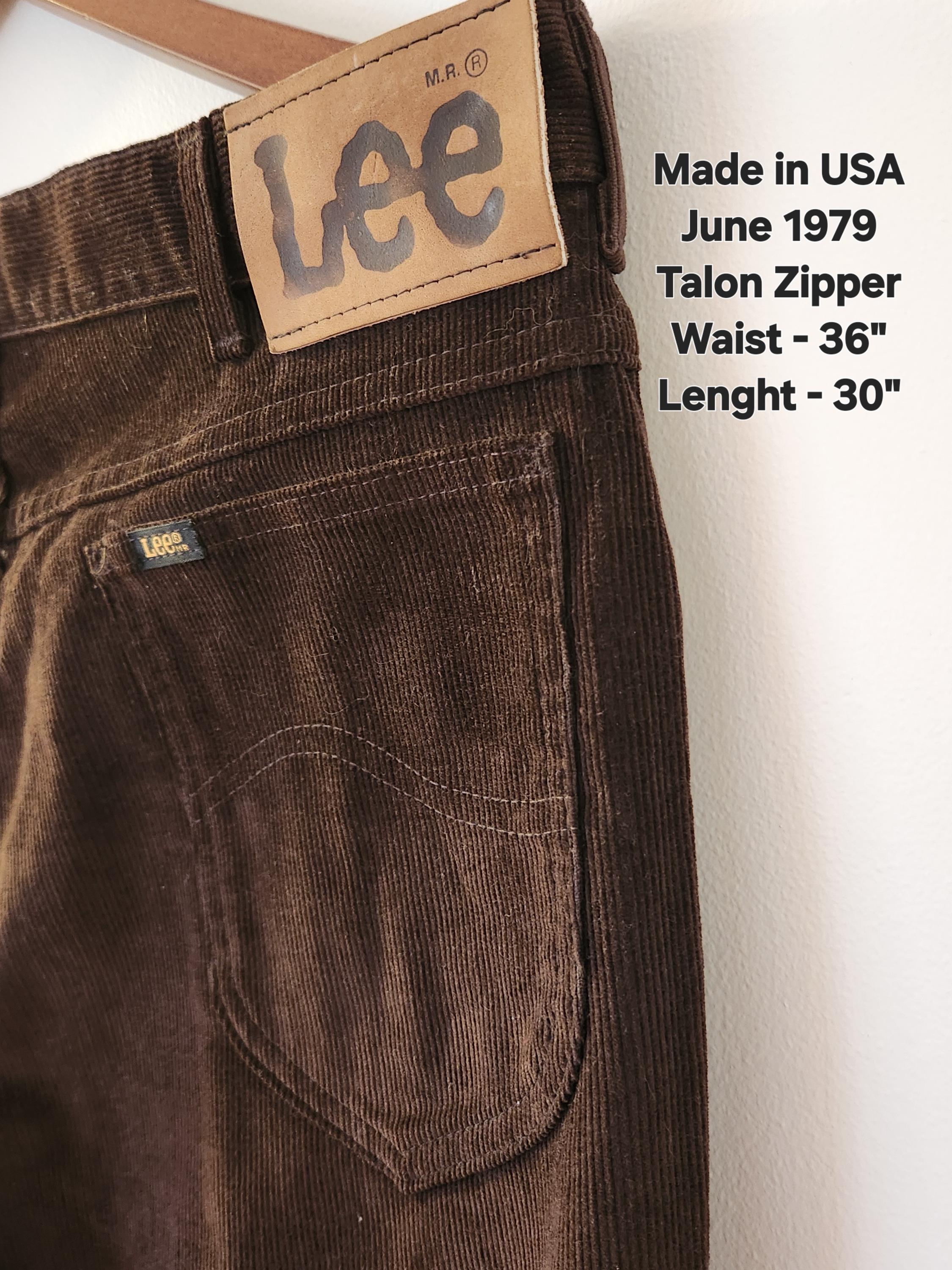 Lee Corduroy Pants - Etsy