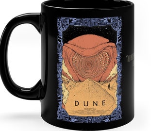 Dune Coffee Mug Dune Mug Arrakis Coffee Mug Spice Melange Coffee Mug Two Tone Multiple Color Options Dune Fan Gift House Atreides