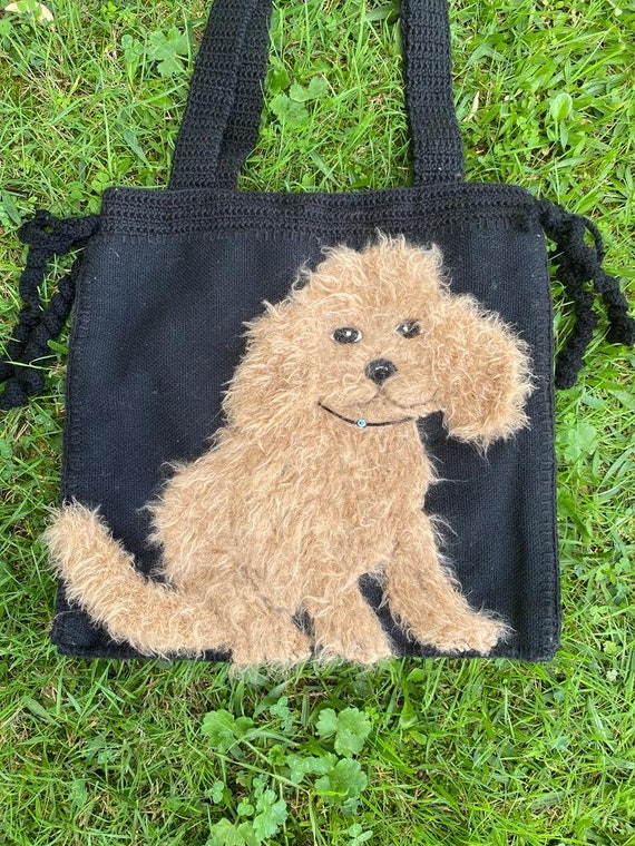 Sac Fourre-tout Personnalisé Pour Animal De Compagnie, Sac Fourre-tout En Toile Avec Portrait D
