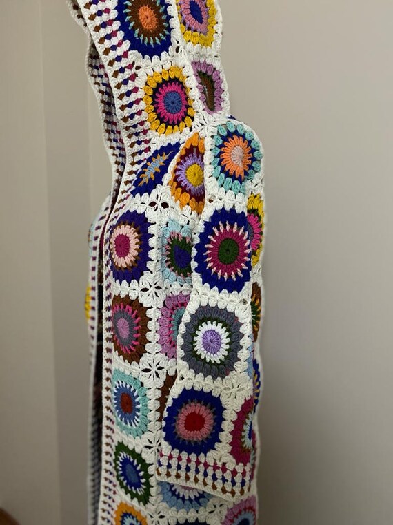 Colorful Boho-Chic Artistic Knit Sweater Colorful Boho-Chic Artistic Knit Sweater