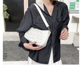 Fashion Folds  Luxury Designer Handbag Purse Casual Female Bag New Women Bag Quality Armpit Shoulder Bag Elegant