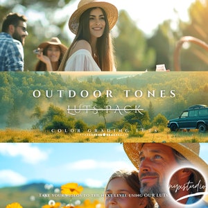 20 Outdoor LUTs für Color Grading von Videos und Fotos für Handy und Desktop || Für Andere Vİdeoprogramme