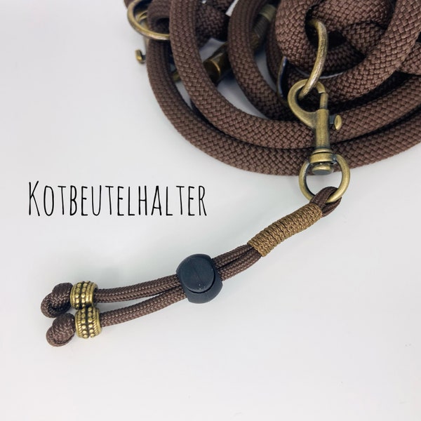 Kotbeutelhalter | Anhänger für Leine - individuell