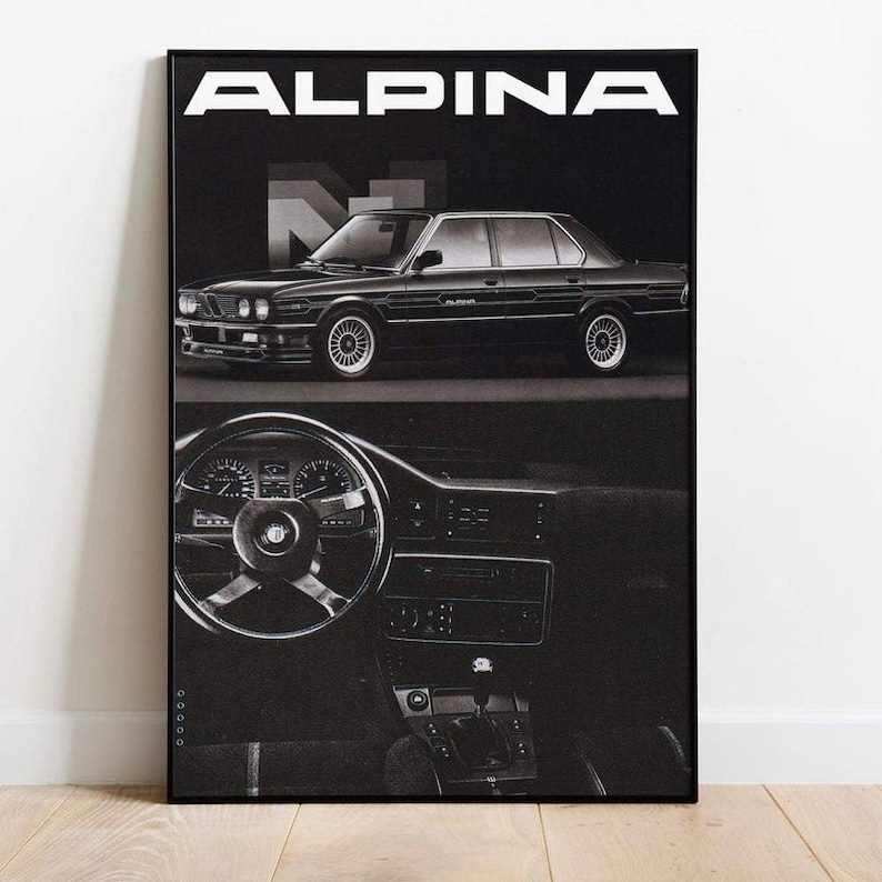 Alpina Bmw E28 Poster zdjęcie 1