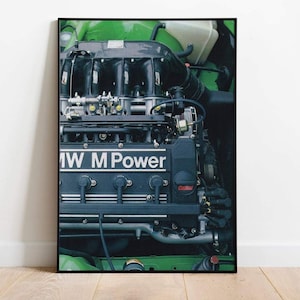 Bmw S14 Engine Poster