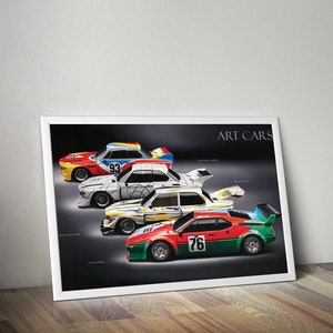 BMW アートカーポスター