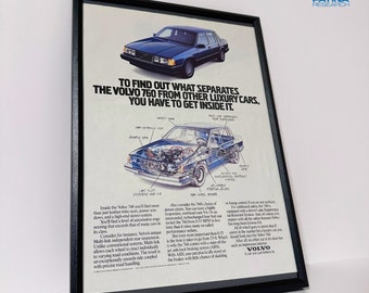 VOLVO 760 To find what separates... framed ad