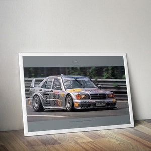Mercedes Benz DTM 1992 poster