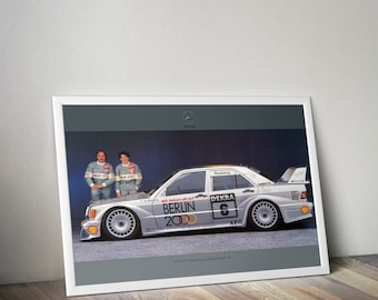 Mercedes Benz DTM 1992 poster