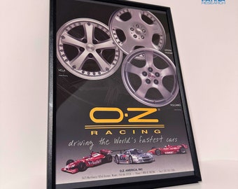 OZ  Racing framed ad