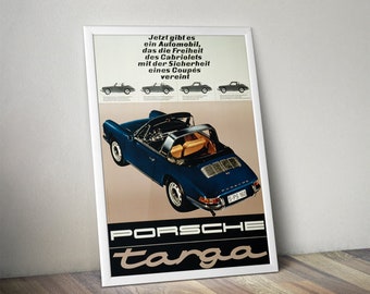 Soft Window Targa Poster