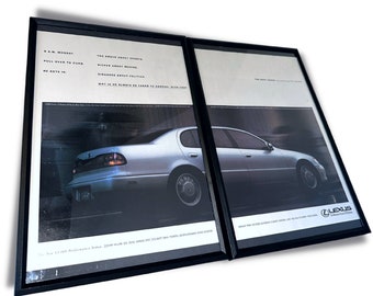 Lexus Gs pull over framed ad