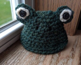 Baby Frosch Mütze