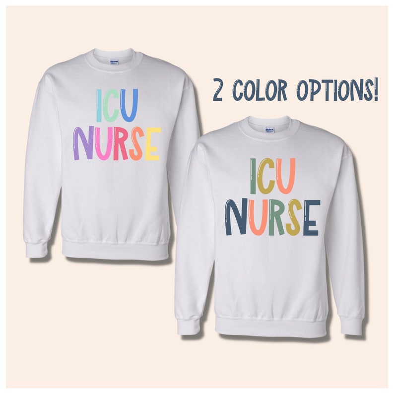 ICU Nurse SVG ICU Nurse Gift Nurse Shirt Nurses Week Etsy