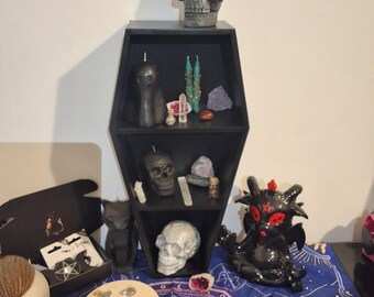 Gothic Coffin Shelf
