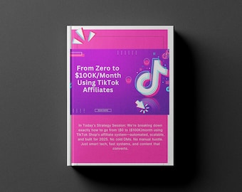 De zéro à 100 000/mois avec les affiliés TikTok | Guide étape par étape