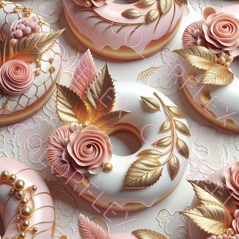 Fancy-donuts(26) - High Resolution Vector File -instant Digital ...