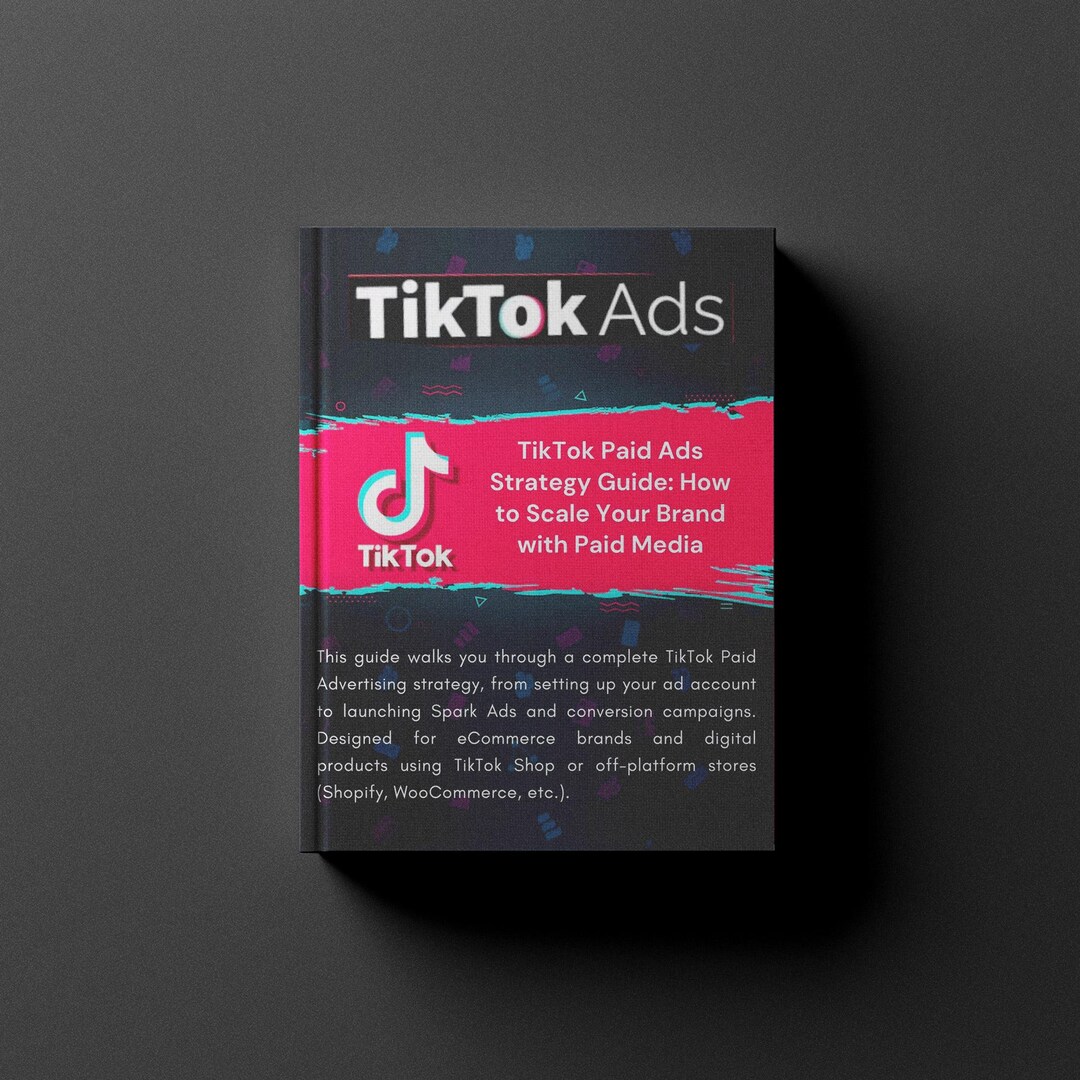 Tiktok Ads Strategy Guide | Scale Your Brand With Paid Media - Etsy