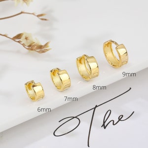 Boucles d'oreilles créoles délicates dorées Huggie, créoles argentées Dainty Huggie, petites créoles hélicoïdales, créoles tragus, créoles du deuxième trou, créoles conque, créoles cartilage