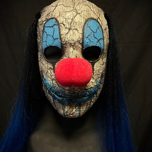 Uv Stalker clown mask | latex mask, scary mask, clown mask, Halloween mask