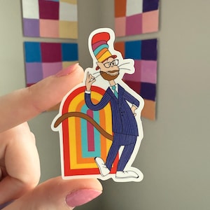 Game Changer Sam Reich Cat in the Hat Sticker