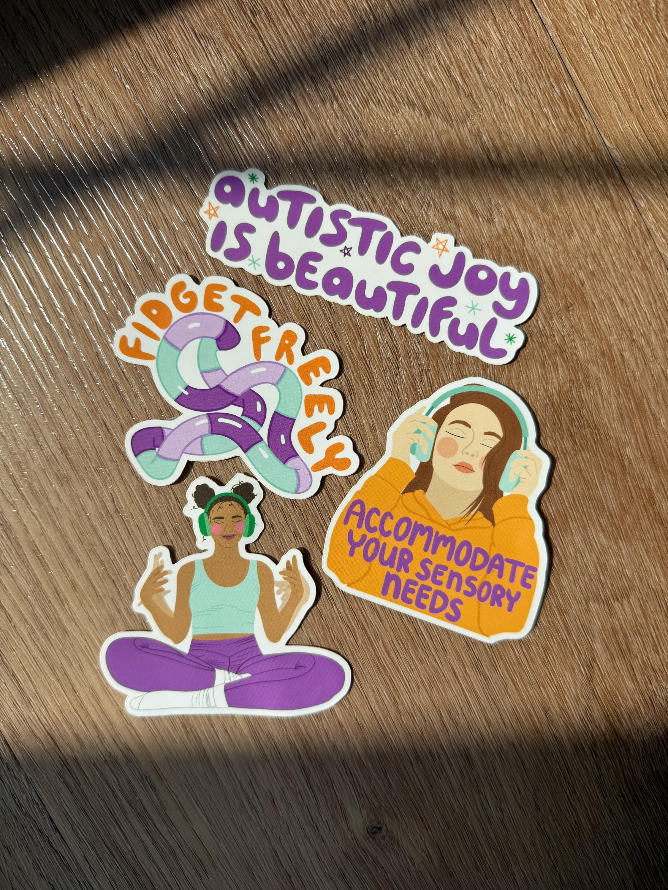Neurodiversity Pride Sticker Pack: ADHD & Autistic Celebration ...