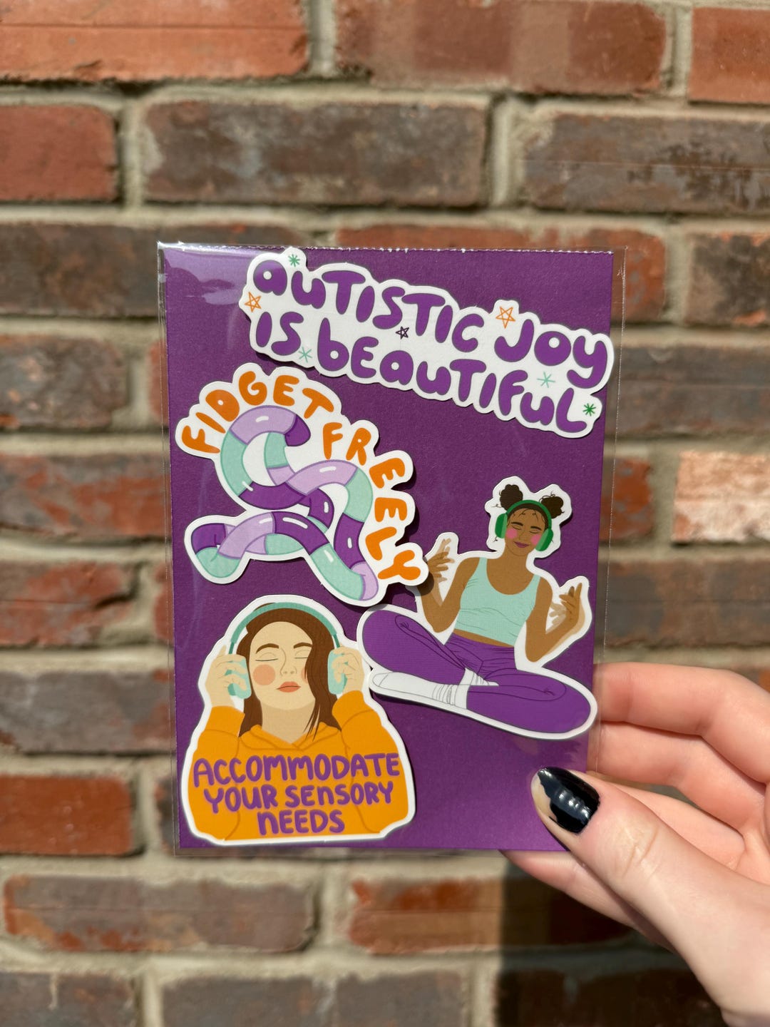 Neurodiversity Vinyl Sticker Pack | ADHD and Autistic Pride Sticker ...