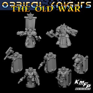 Orbital Knights of the XIII for tabletop wargaming.