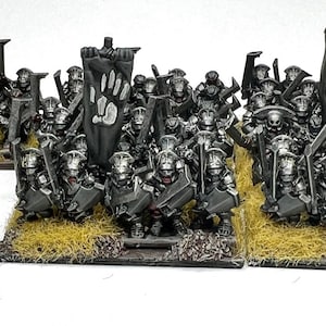 Morghei Koru Kai Swordsmen specifically designed for 10mm (Warmaster) By Wakes Emporium
