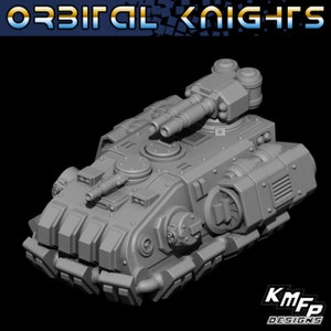 Orbital Knights - Grav-Attack APCs for tabletop wargaming.