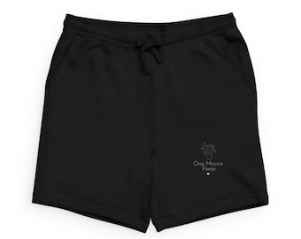 Pantalón corto deportivo unisex de forro polar con esponja