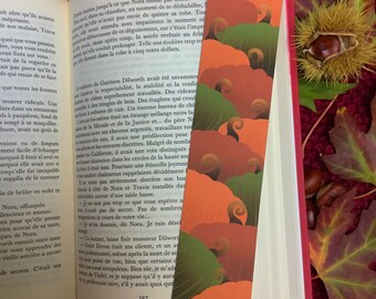 Bookmark Pumpkins in a mess - Bookmark - reading accessory - season