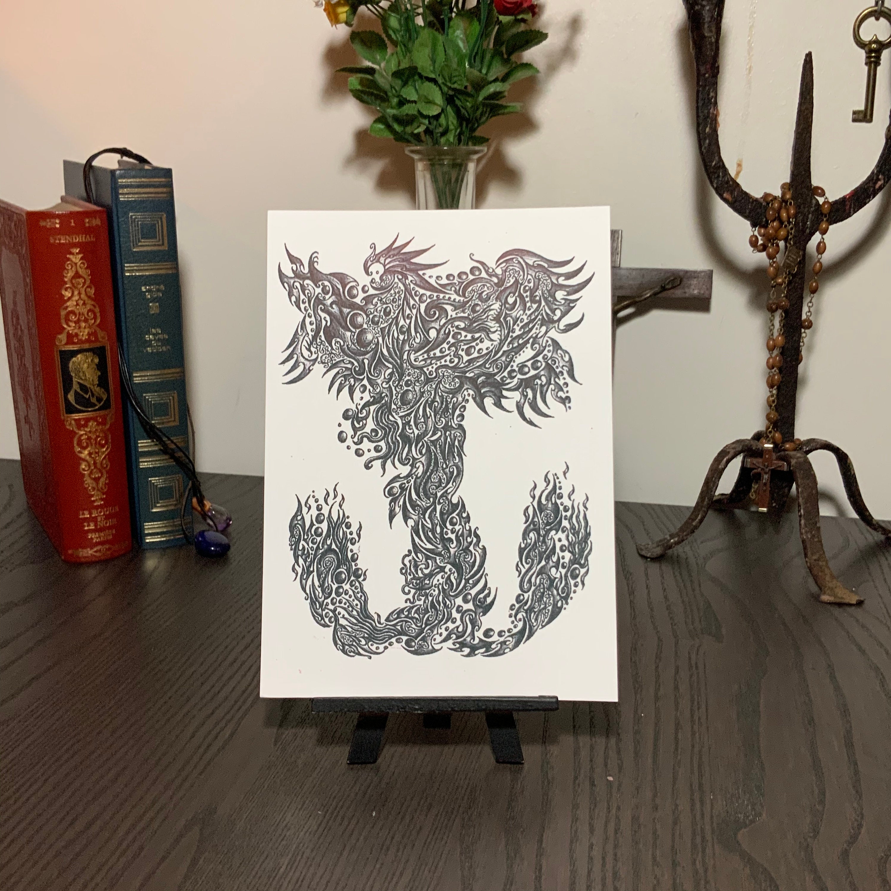 Print A5 Phœnix Style Tatouage
