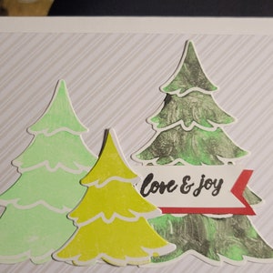 NOL | Collection - Carte de voeux de Noël pour arbre de Noël | Carte 5x6,5