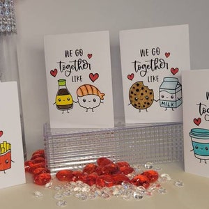 We Go Together Card Carte romantique