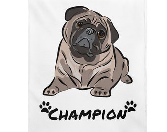 pug blankets for sale