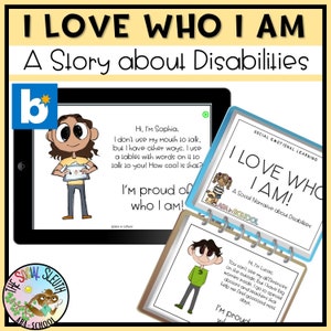 Disability Awareness Activities | Neurodiversity Social Skills Story I LOVE ME