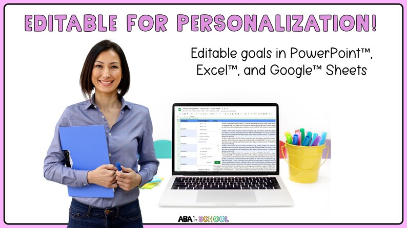 Seguimiento de objetivos y metas del IEP. Banco de objetivos del IEP. Lista de verificación de evaluación y planificación (descarga digital). imagen 12