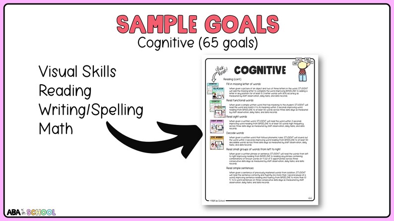 Seguimiento de objetivos y metas del IEP. Banco de objetivos del IEP. Lista de verificación de evaluación y planificación (descarga digital). imagen 16